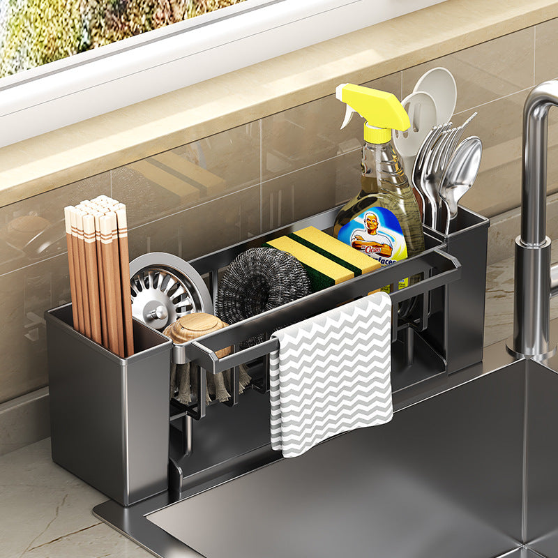 Stainless Steel Sink Organizer Rack